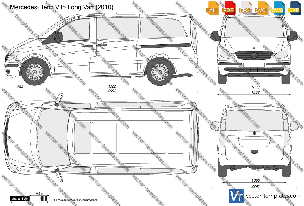 Mercedes-Benz Vito Long Van 2010