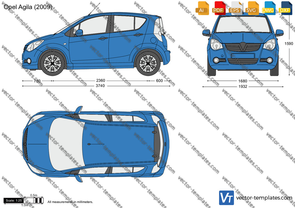 Templates - Cars - Opel - Opel Agila