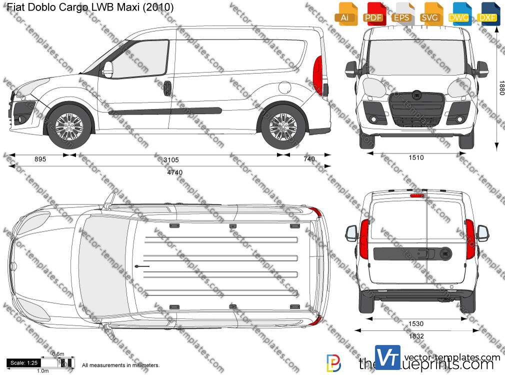 Fiat Doblo Cargo LWB Maxi 2010