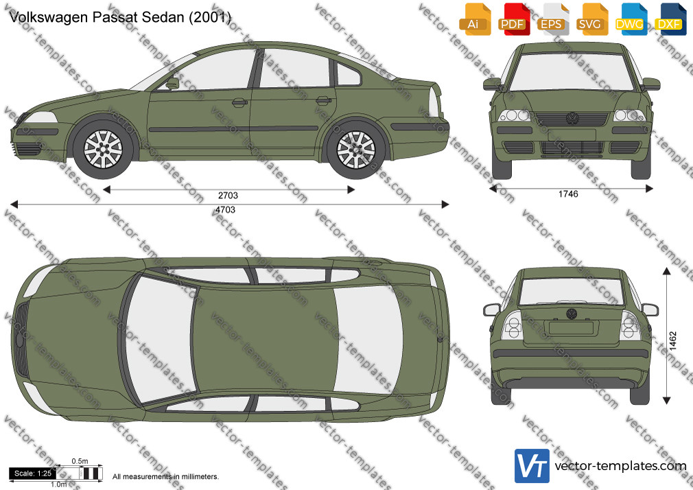 Volkswagen Passat Sedan 2001