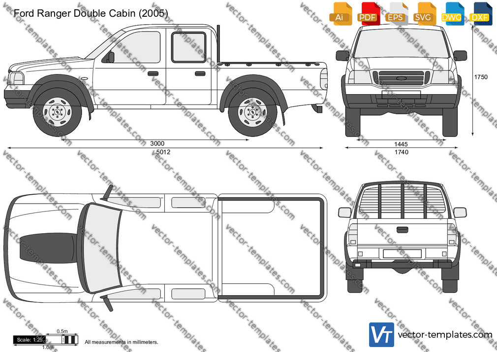 Ford Ranger Double Cabin 2005