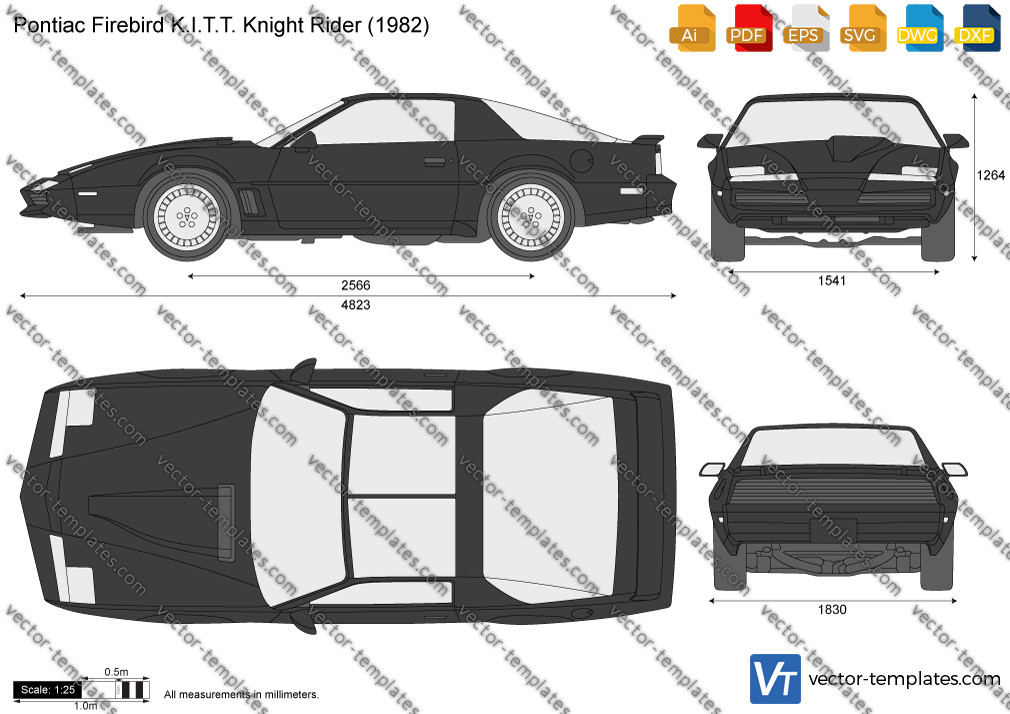 Pontiac Firebird KITT Knight Rider 1982