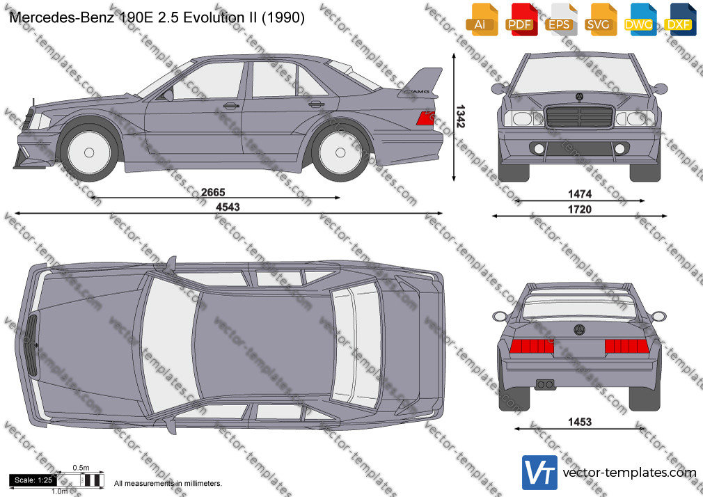 Mercedes-Benz 190E 2.5 Evolution II 1990
