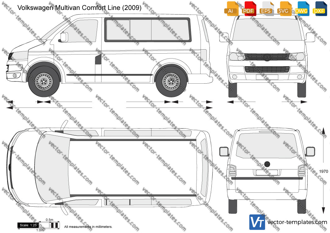 Volkswagen Multivan Comfort Line 2009