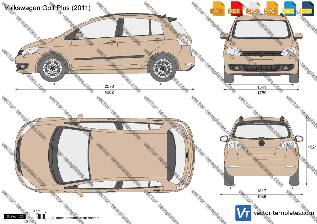 Volkswagen Golf Plus Photos and Specs. Photo: Volkswagen Golf Plus