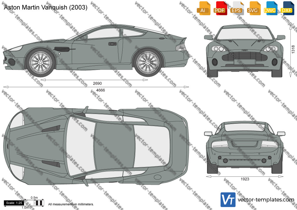 Aston Martin Vanquish 2003