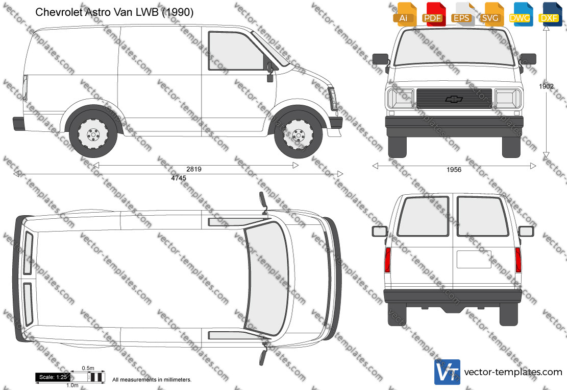 Chevrolet Astro Van LWB 1990