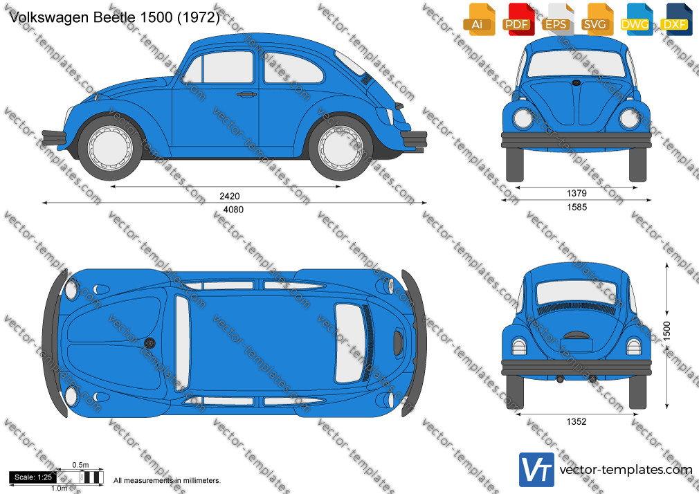 Volkswagen Beetle 1500 1972