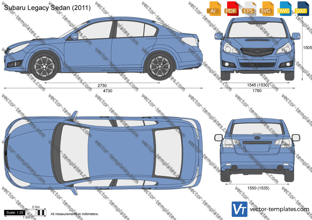 Subaru Legacy Sedan 2011