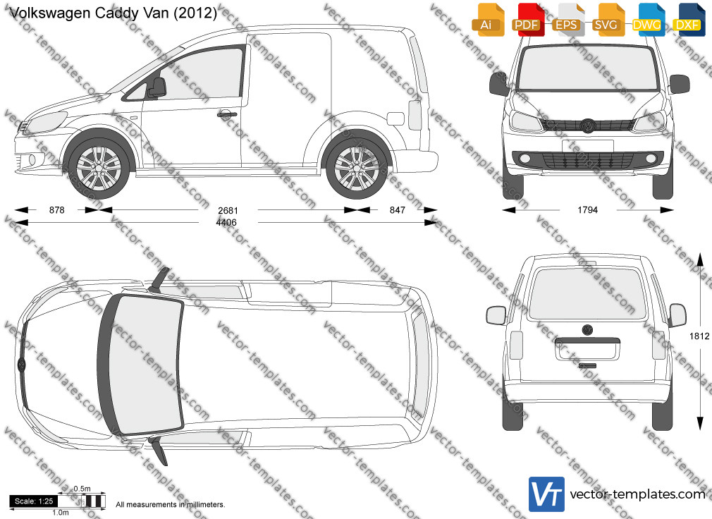 Volkswagen Caddy Van 2012