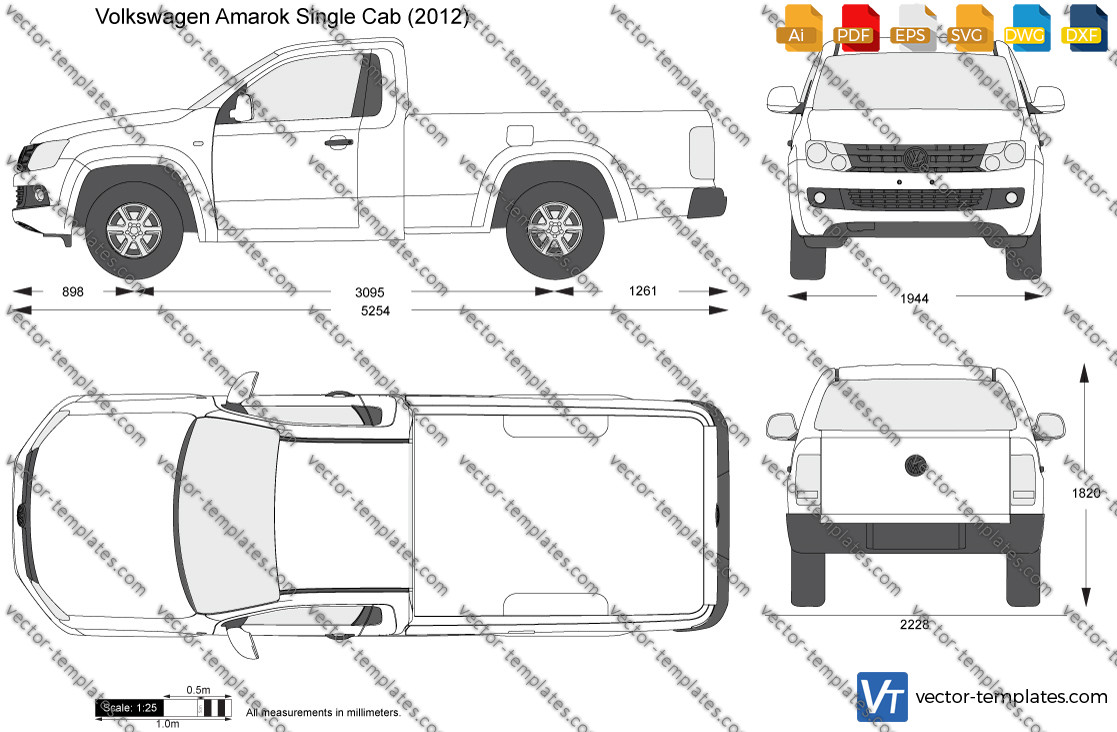 Volkswagen Amarok Single Cab 2012
