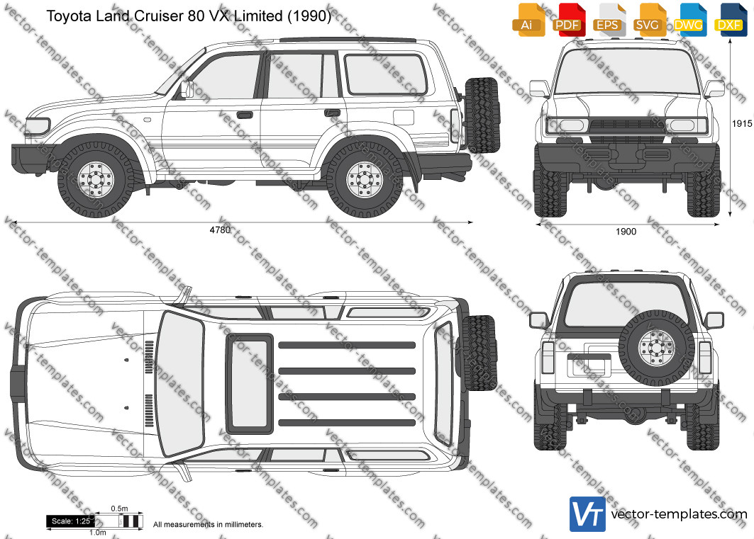 Toyota Land Cruiser 80 VX Limited 1990