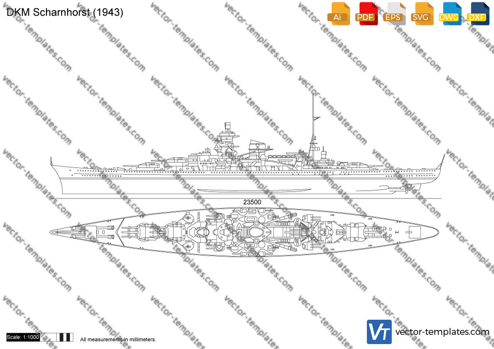 DKM Scharnhorst 1943