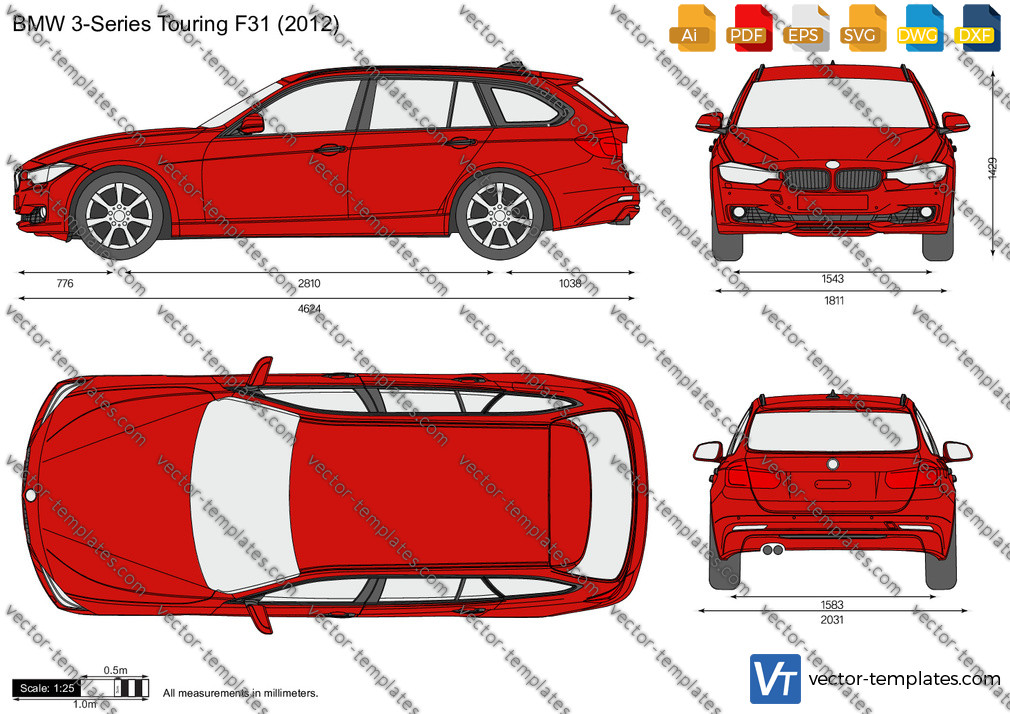 BMW 3-Series Touring F31 2012