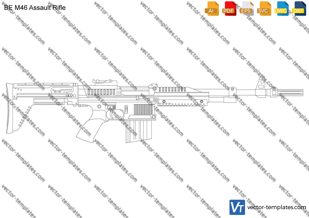 BE M46 Assault Rifle 