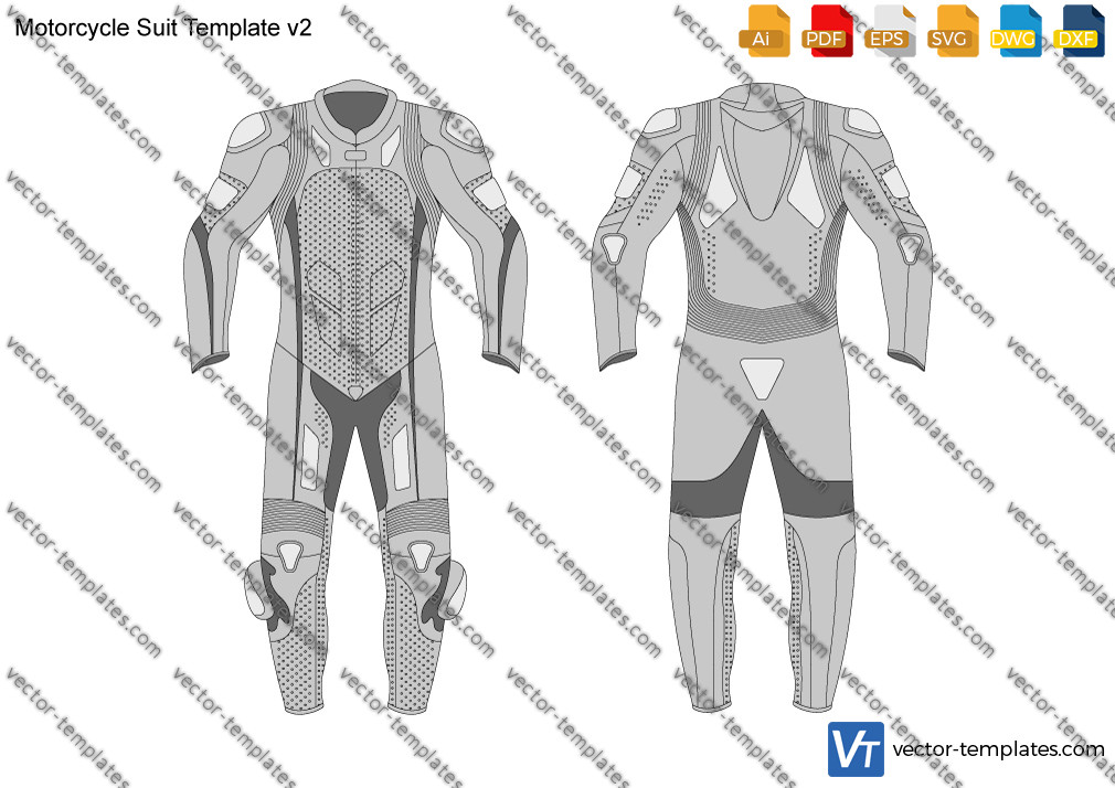 Motorcycle Suit Template v2 