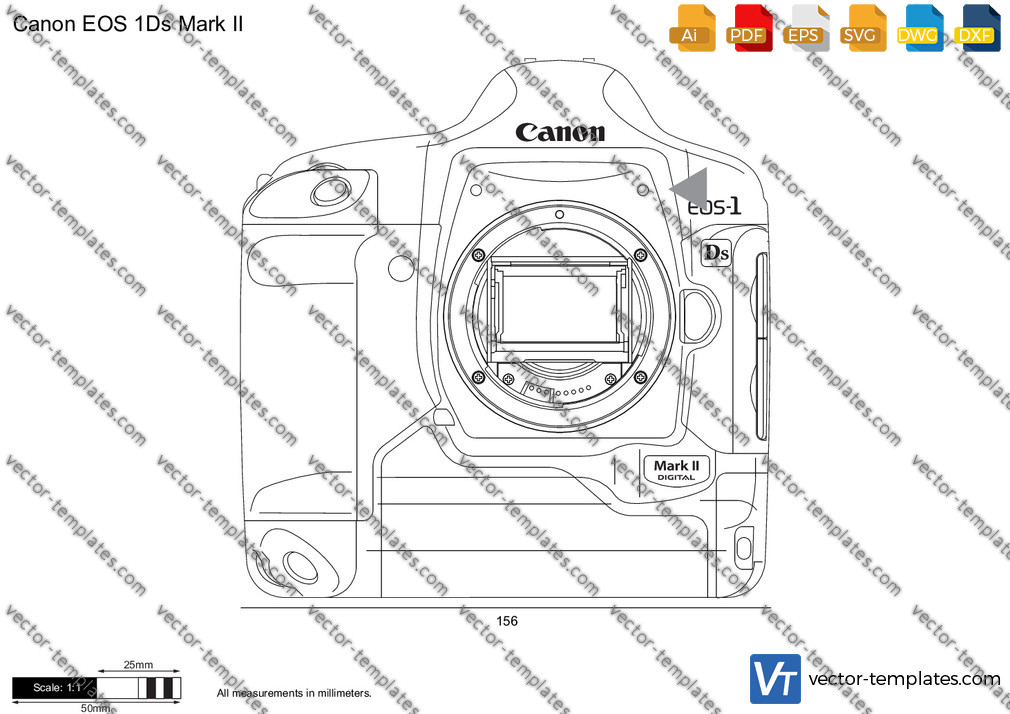 Canon EOS 1Ds Mark II 