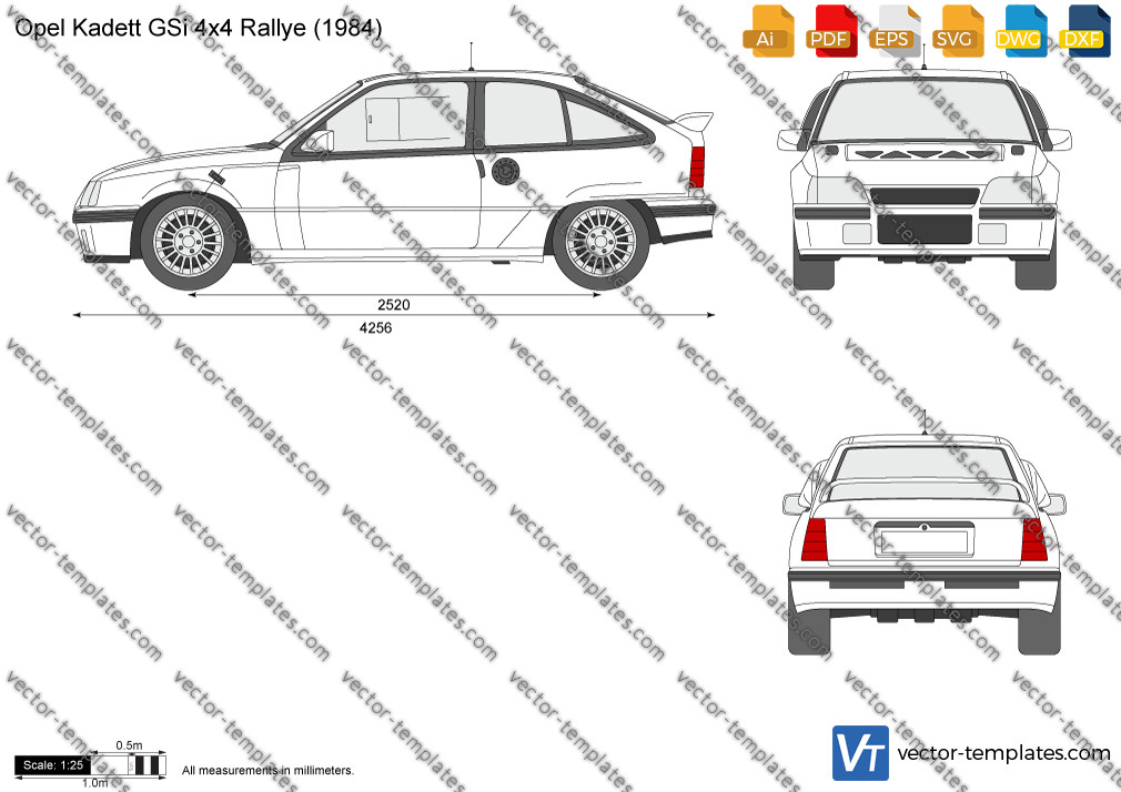 Opel Kadett GSi 4x4 Rallye 1984