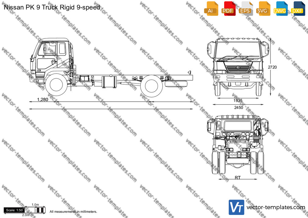 Nissan PK 9 Truck Rigid 9-speed 