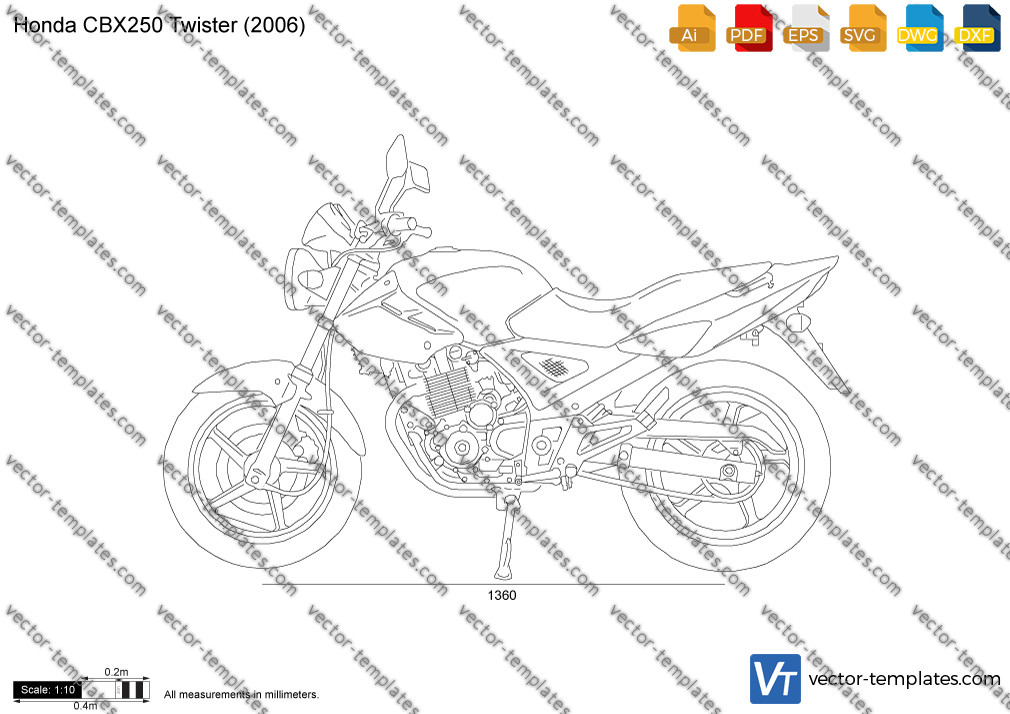 Honda CBX250 Twister 2006