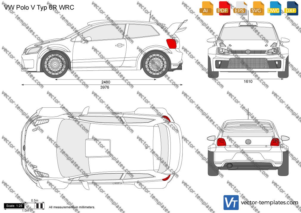 Volkswagen Polo V Typ 6R WRC 2014