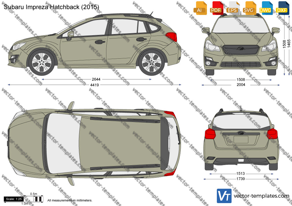 Subaru Impreza Hatchback 2015