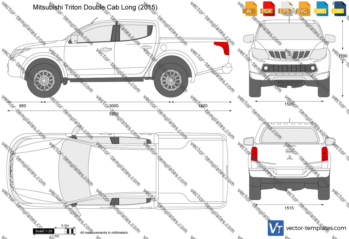 Mitsubishi Triton Double Cab Long 2015