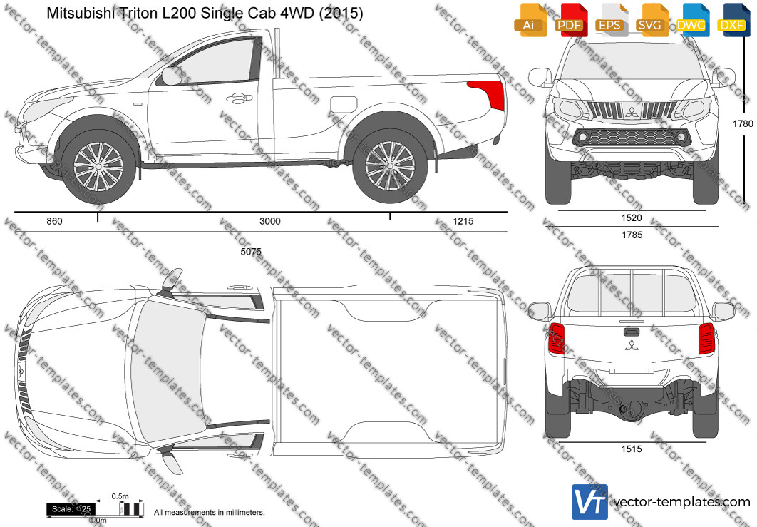 Mitsubishi Triton Single Cab 4WD 2015