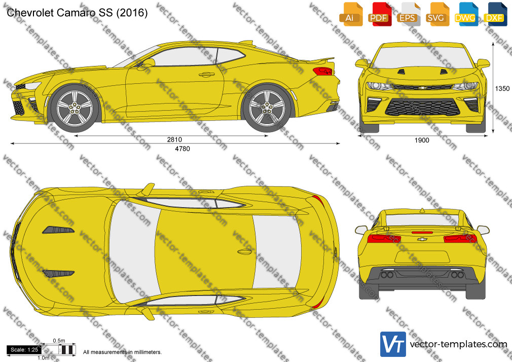 Templates Cars Chevrolet Chevrolet Camaro SS