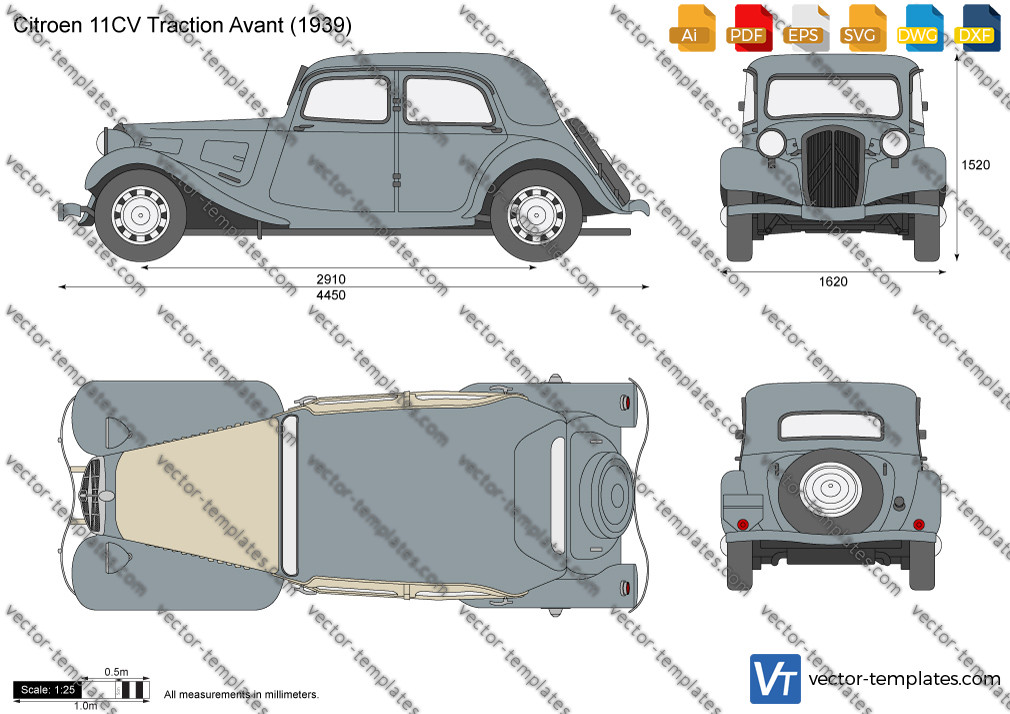 Citroen 11CV Traction Avant 1939