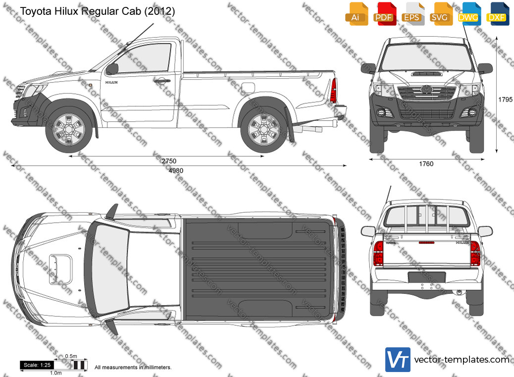 Toyota Hilux Regular Cab 2012