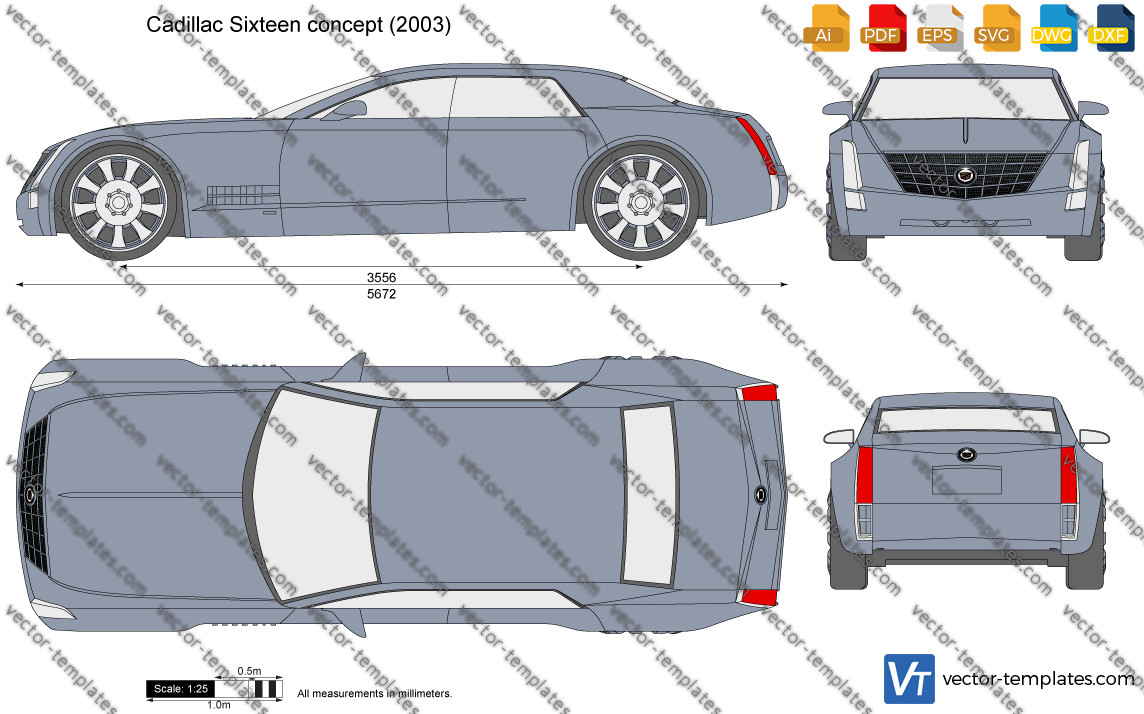 Cadillac Sixteen concept 2003