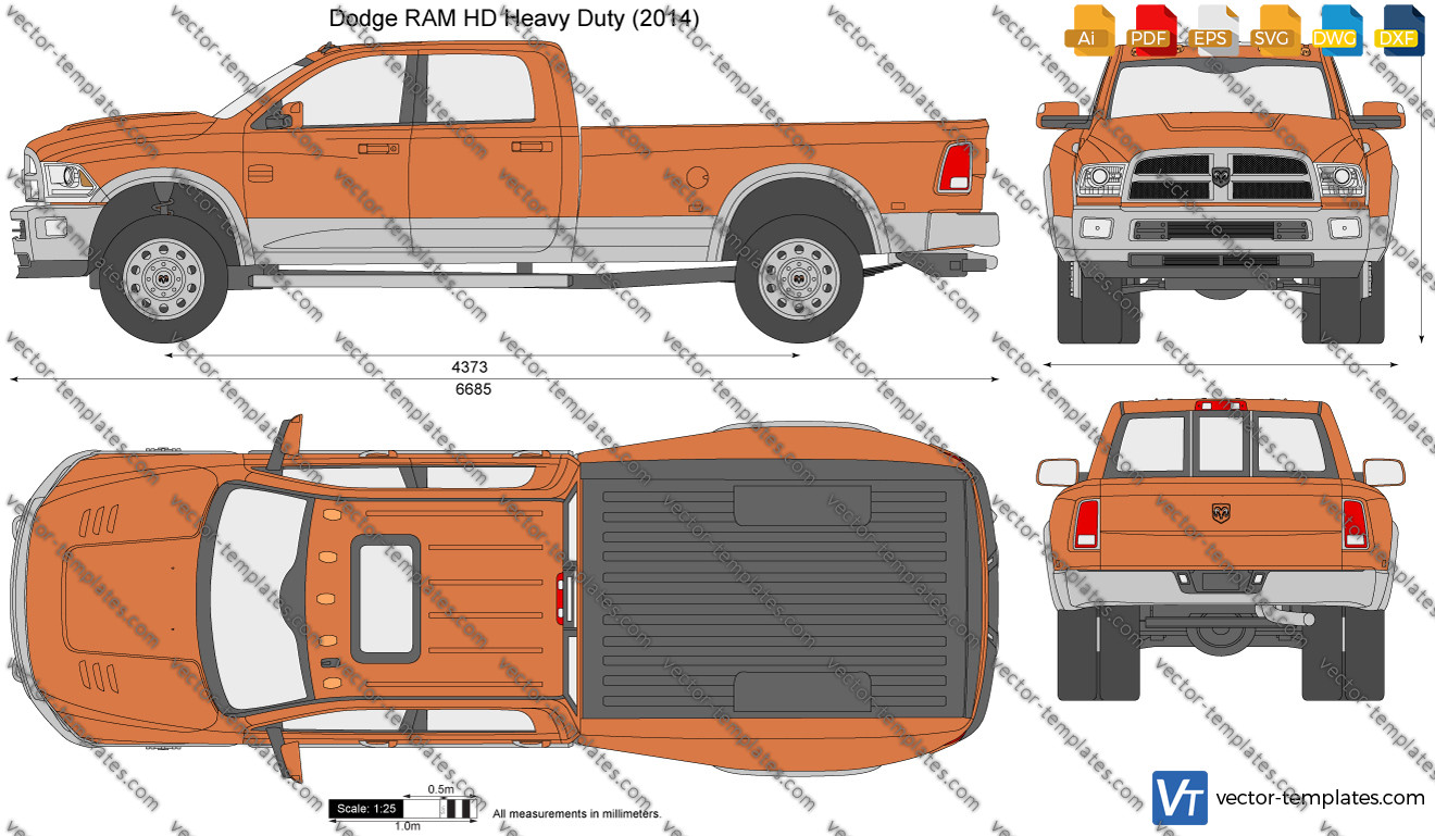 Dodge RAM HD Heavy Duty 2014