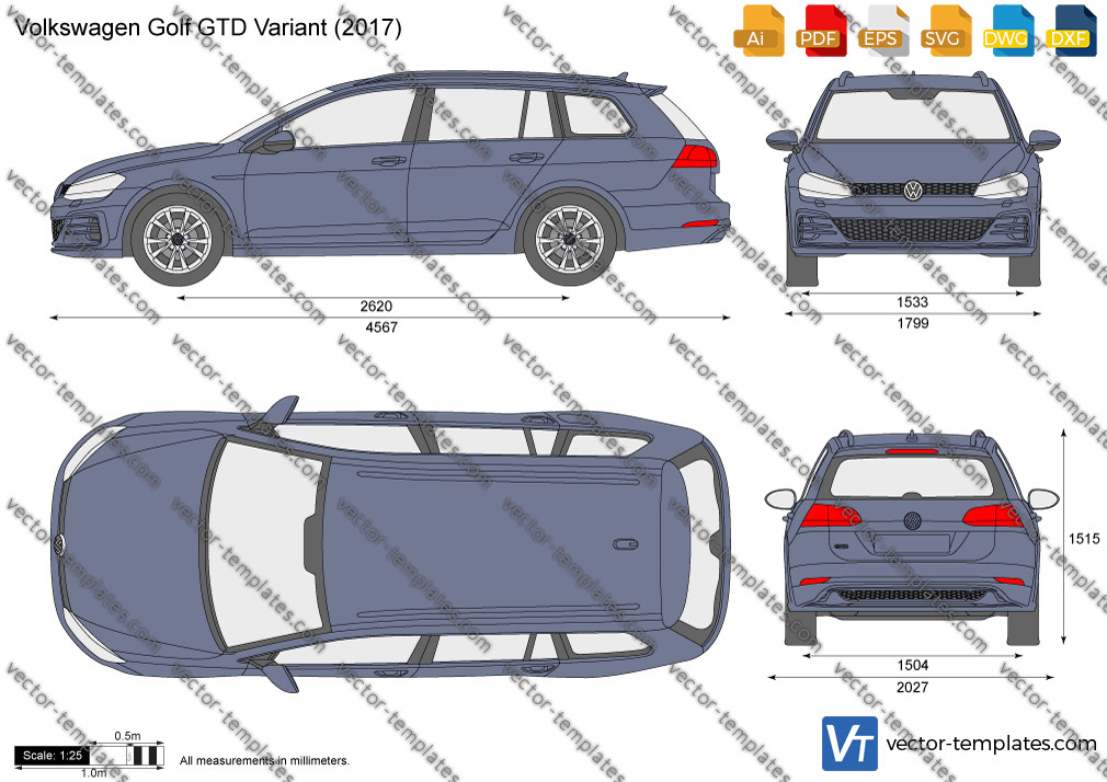 Volkswagen Golf GTD Variant VII 2017