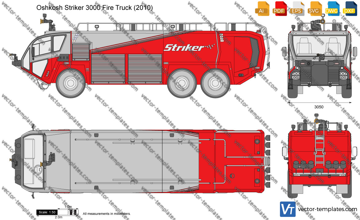Oshkosh Striker 3000 Fire Truck 2010