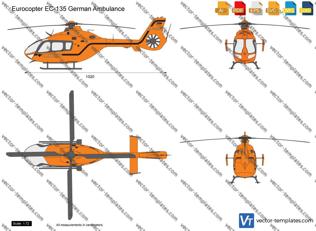 Eurocopter EC135 German Ambulance 