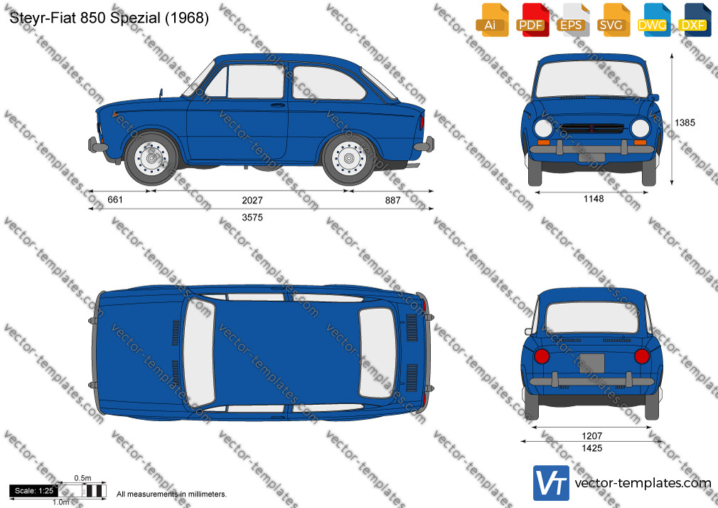 Steyr-Fiat 850 Spezial 1968