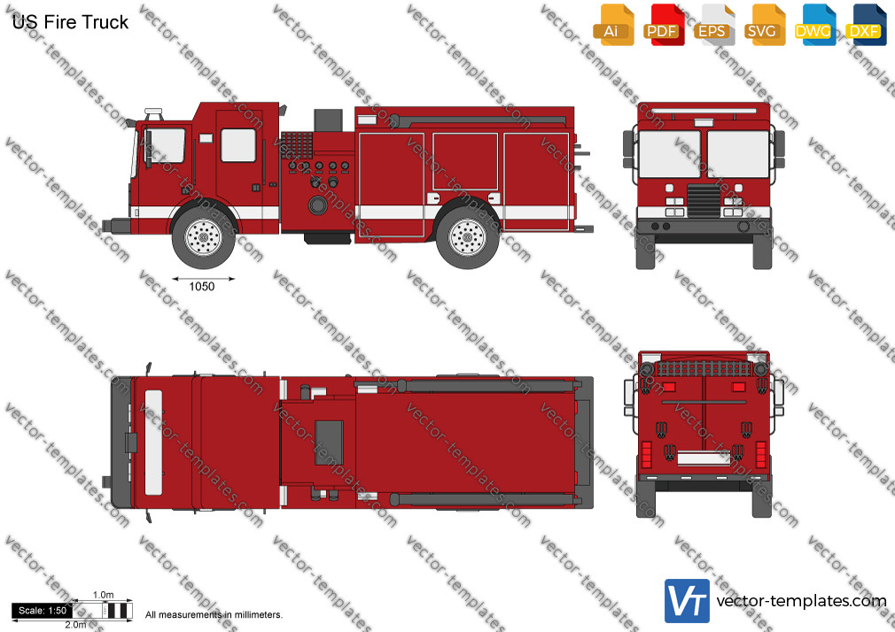 US Fire Truck 