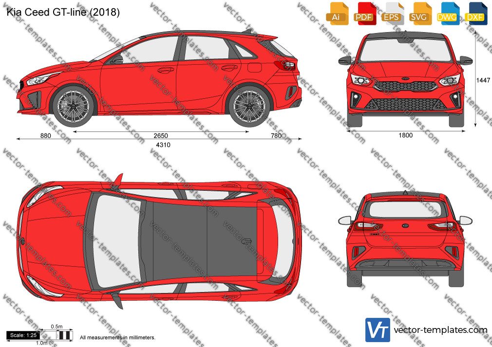 Templates - Cars - Kia - Kia Ceed GT-line