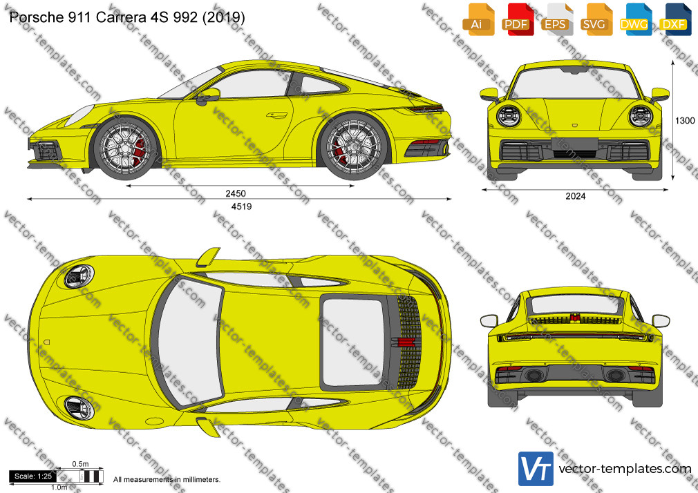 Templates - Cars - Porsche - Porsche 911 Carrera S 992