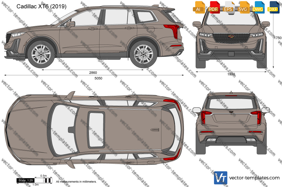 Templates Cars Cadillac Cadillac XT6