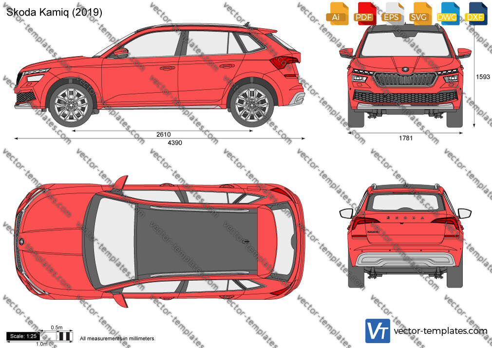 Templates - Cars - Skoda - Skoda Kamiq