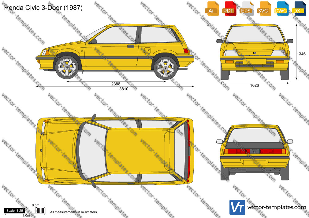Honda Civic 3-Door 1987