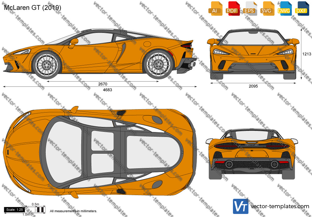 Smart ForTwo Coupe (Model 451) vector drawing