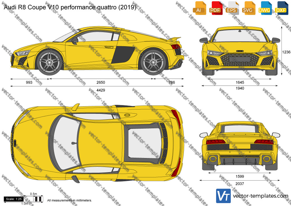 Audi R8 Coupe V10 performance quattro 2019