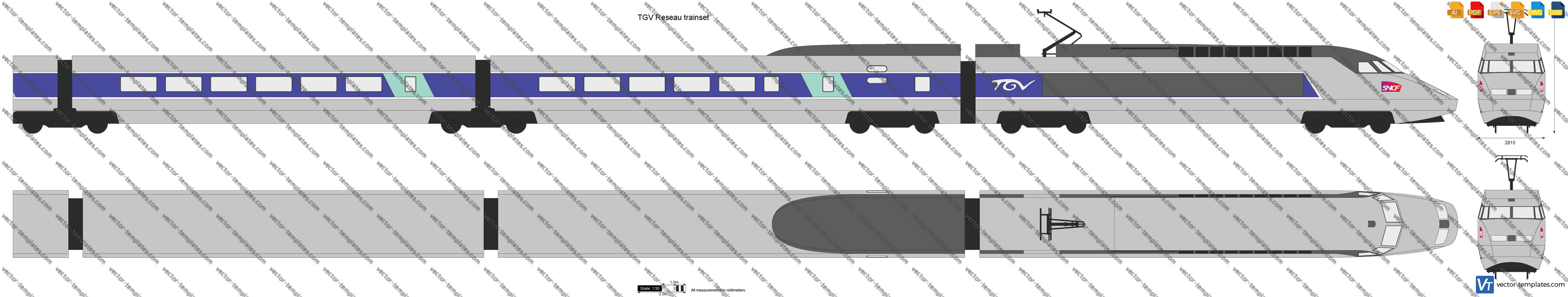 TGV Reseau trainset 