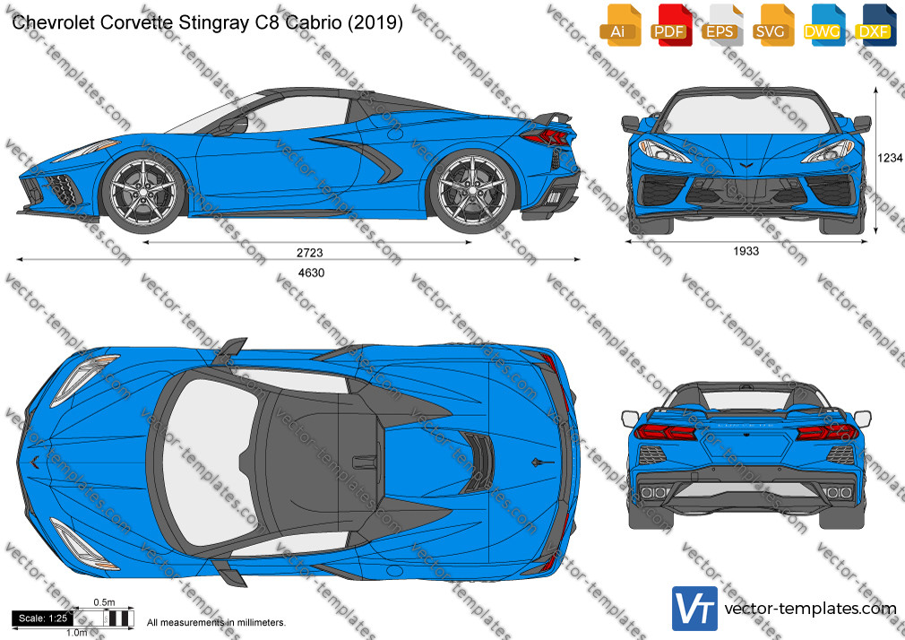 Chevrolet Corvette Stingray C8 Convertible 2019