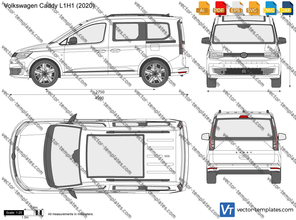 Volkswagen Caddy L1H1 Combi 2020