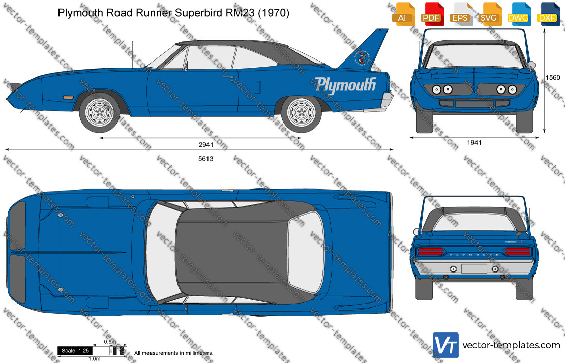Plymouth Road Runner Superbird RM23 1970