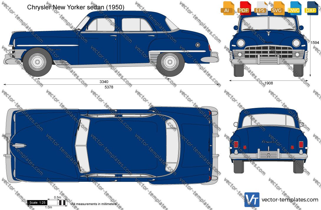 Chrysler New Yorker sedan 1950